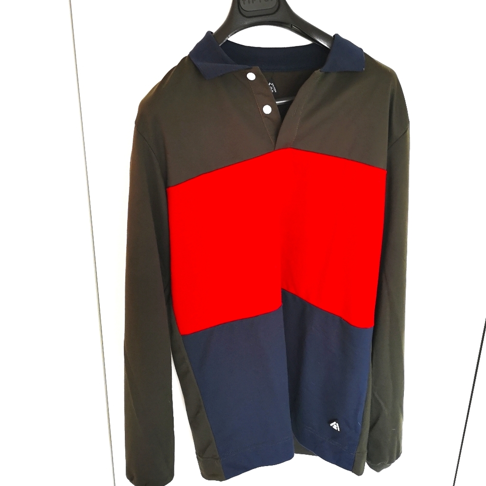 American Stitch - Long sleeve polo shirt